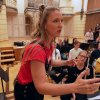 06 - Julie et Camille Berthollet et Barbara Klossner alias Miss Helvetia, lundi 6 novembre 2023 Conservatoire de musique neuchâtelois Salle Faller site La Chaux-de-Fonds
